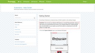 Getting Started - Sudomemo - Help Center
