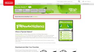 Flipnote Hatena - Flipnote Studio Animation Software Official Site