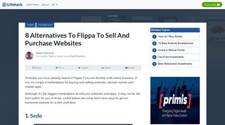 8 Alternatives To Flippa To Sell And Purchase Websites - Lifehack