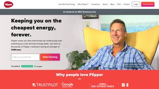 Flipper - Switch Energy Automatically, Never Overpay Again.