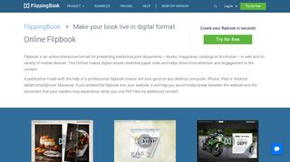 Online Book & Flip Book Maker | FlippingBook