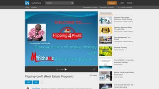 Flipping4profit (Real Estate Program) - SlideShare