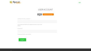 User account | FlipQuiz Classic