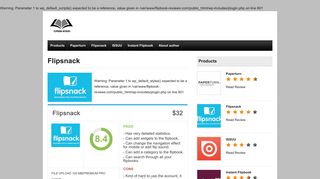 Flipsnack - Flipbook reviews