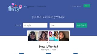 Flirty9 - Free online flirt and dating community