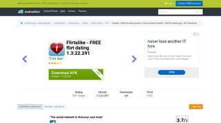 Download Flirtalike - FREE flirt dating 1.3.22.291 free APK Android
