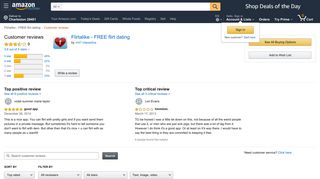 Amazon.com: Customer reviews: Flirtalike - FREE flirt dating