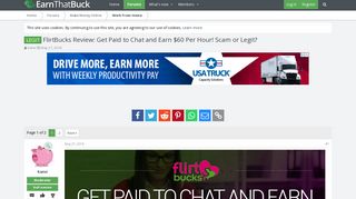 LEGIT - FlirtBucks Review: Get Paid to Chat and Earn $60 Per Hour ...