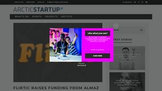 Flirtic Raises Funding From Almaz Capital - ArcticStartup