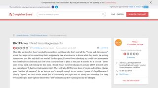 flix123.com - Read terms&agreements, Review 739007 | Complaints ...