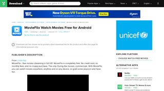 MovieFlix Watch Movies Free for Android - Free download and ...