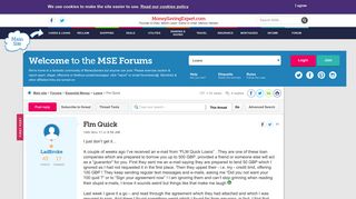 Flm Quick - MoneySavingExpert.com Forums