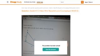 Solved: Student X C Https//flms Flipswitch.com/Courseplaye... | Chegg ...