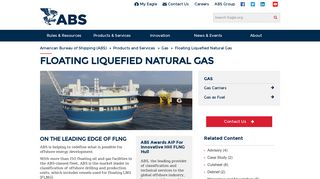 Floating Liquefied Natural Gas - American Bureau of Shipping