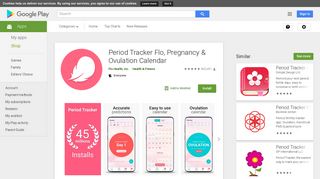 Period Tracker Flo, Pregnancy & Ovulation Calendar - Apps on ...