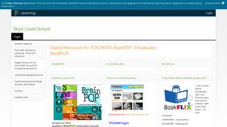 BrainPOP- Flocabulary-BookFLIX - PowerSchool Learning