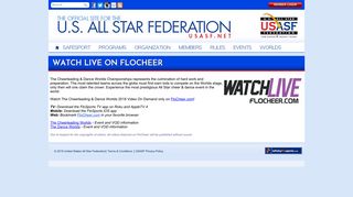US All Star Federation: Watch LIVE on FloCheer