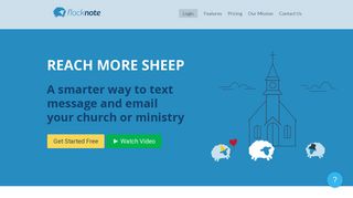 Text Messaging and Email for Churches — Flocknote
