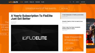 A Yearly Subscription To FloElite Just Got Better