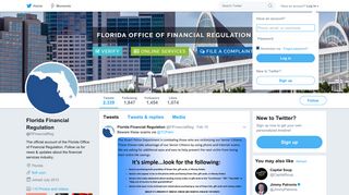 Florida Financial Regulation (@FlFinancialReg) | Twitter