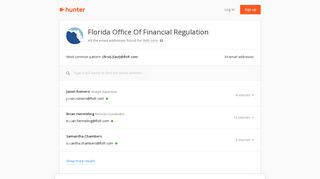 Florida Office Of Financial Regulation - email addresses & email ...