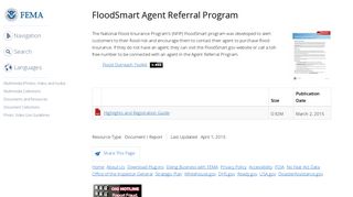 FloodSmart Agent Referral Program | FEMA.gov