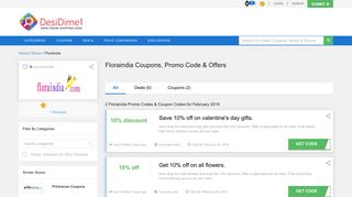 Floraindia Coupons, Promo code, Offers & Deals - January 2019