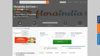 Floraindia Dot Com, Aminjikarai - Florists in Chennai - Justdial