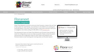 Floranext POS - Flower Shop Network