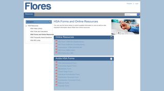 Flores247 > Resources > HSA Resources > HSA Forms and Online ...