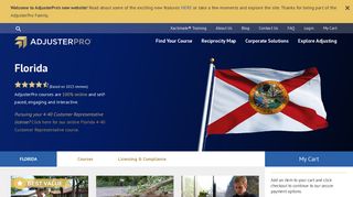Florida Insurance Adjuster Licensing Online - AdjusterPro®