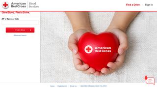American Red Cross - Blood Donation Scheduling