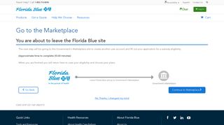 Go to the Marketplace | Florida Blue