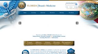 Florida Board of Medicine- Healthcare Practitioner Licensing and ...