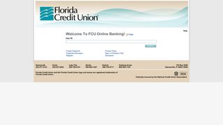 FCU Online Banking! - Florida Credit Union