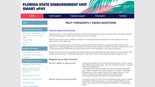 FAQs - Florida Child Support Payment Resource Center