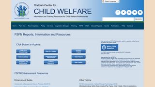 Florida's Center for Child Welfare | FSFN Reports, Information and ...
