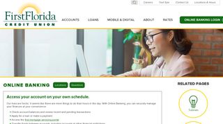 Online Banking - First Florida Credit Union