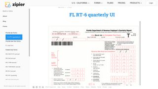 FL RT-6 quarterly UI | Home - Zipier
