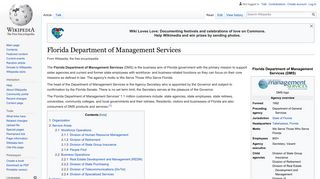Florida Department of Management Services - Wikipedia