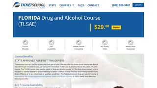 Florida Drug and Alcohol Course Online - Ticket School
