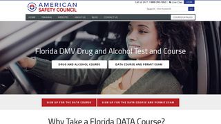 Florida DMV Drug and Alcohol Test and Course