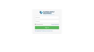 Portal Sign In | Florida Famly Insurance - Florida Family Insurance