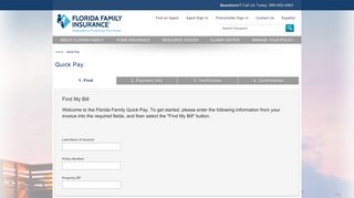 Quick Pay - Florida Family Insurance
