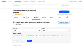 Working at Florida Department of Financial Services: Employee ...