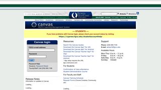 FGCU Canvas LMS Login - Florida Gulf Coast University