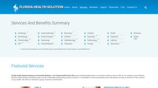 Services - Florida Health Solution