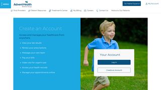 Login Page | AdventHealth Medical Group