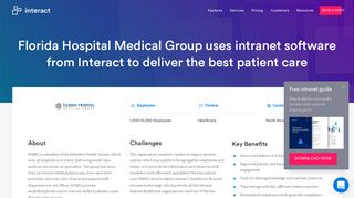 Florida-hospital-medical-group | Interact software - Interact Intranet