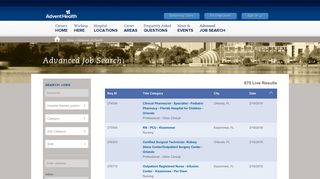 Search Jobs & Careers at Florida Hospital
